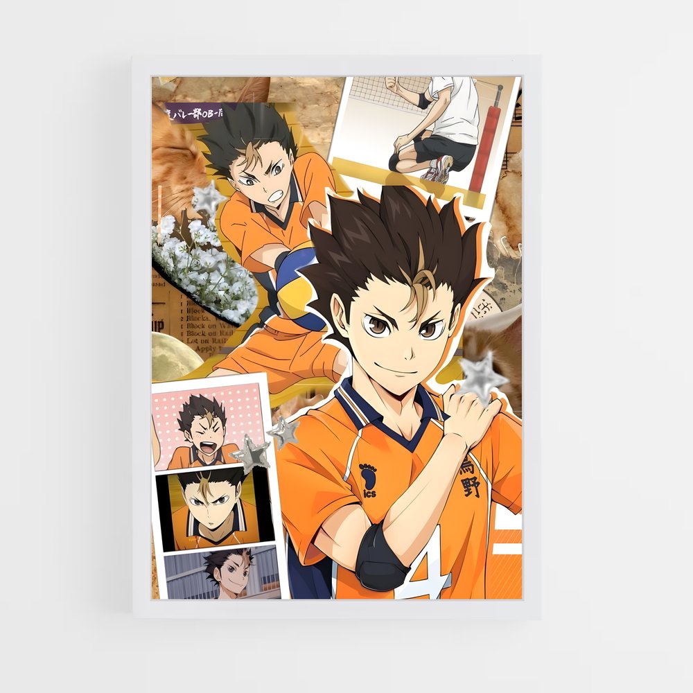 ap-haikyuu-12 cadre Blanc