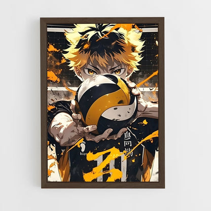 ap-haikyuu-7 cadre Bois foncé