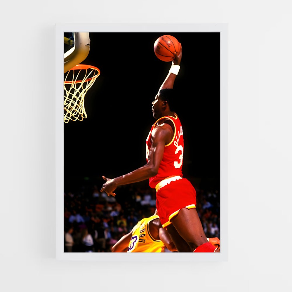 ap-hakeem olajuwon-4 cadre Blanc