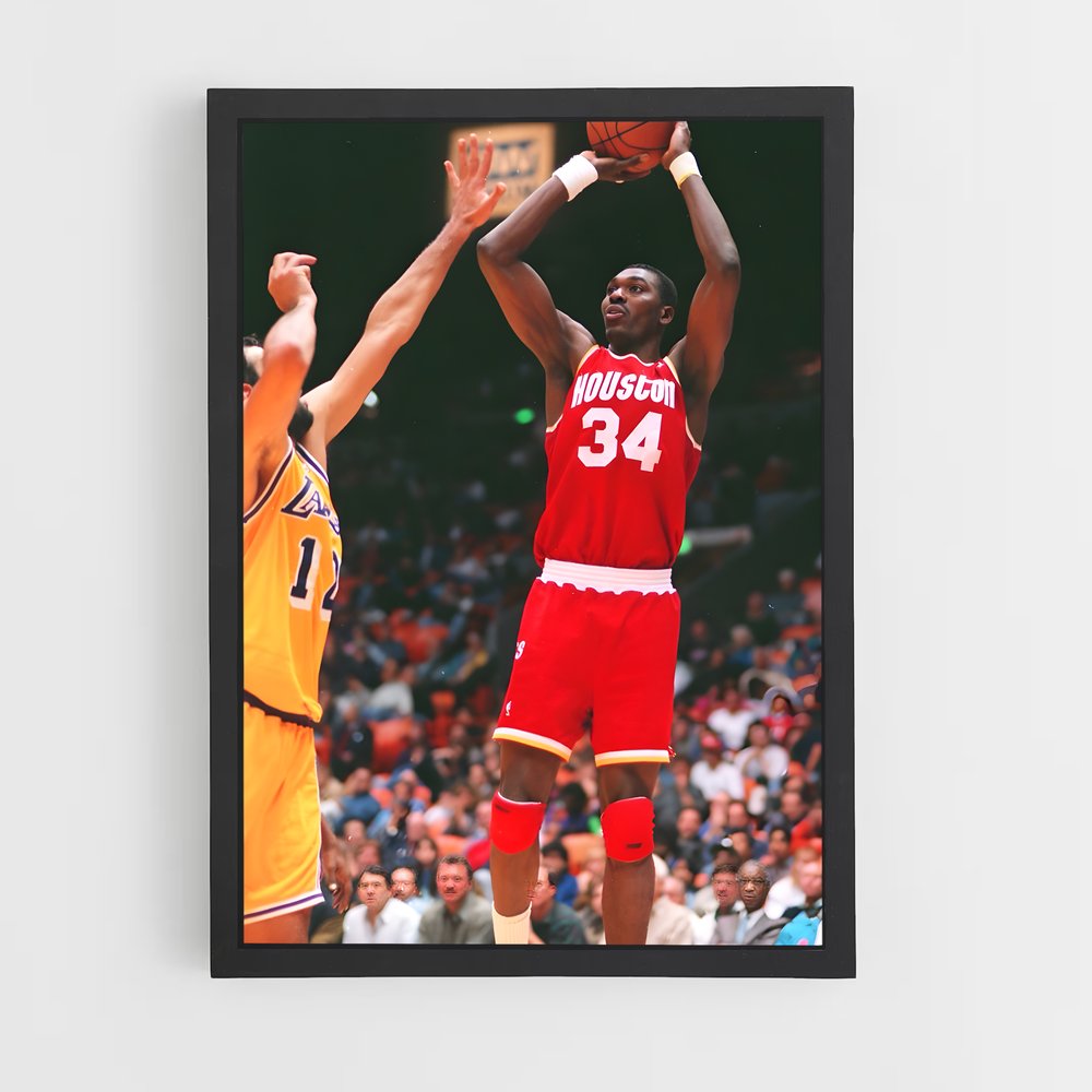 ap-hakeem olajuwon-7 cadre Noir