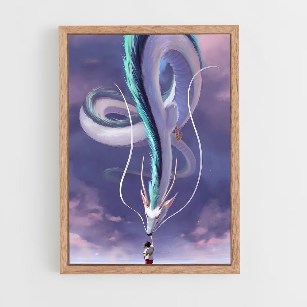 ap-haku spirited away-2 cadre Bois clair