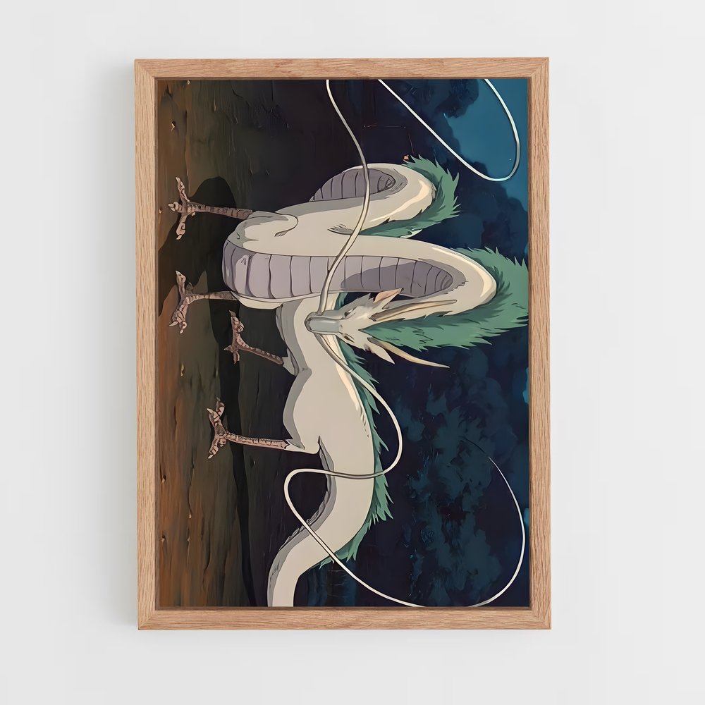ap-haku spirited away-3 cadre Bois clair