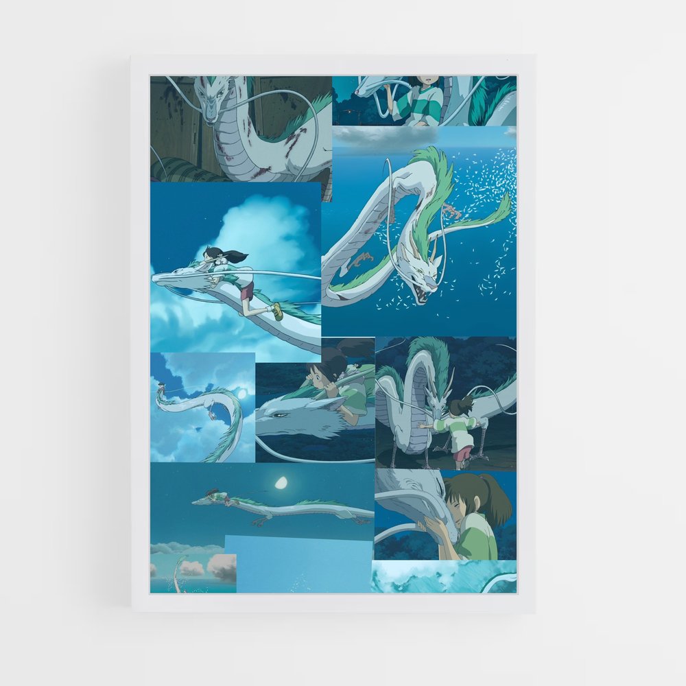 ap-haku spirited away-5 cadre Blanc