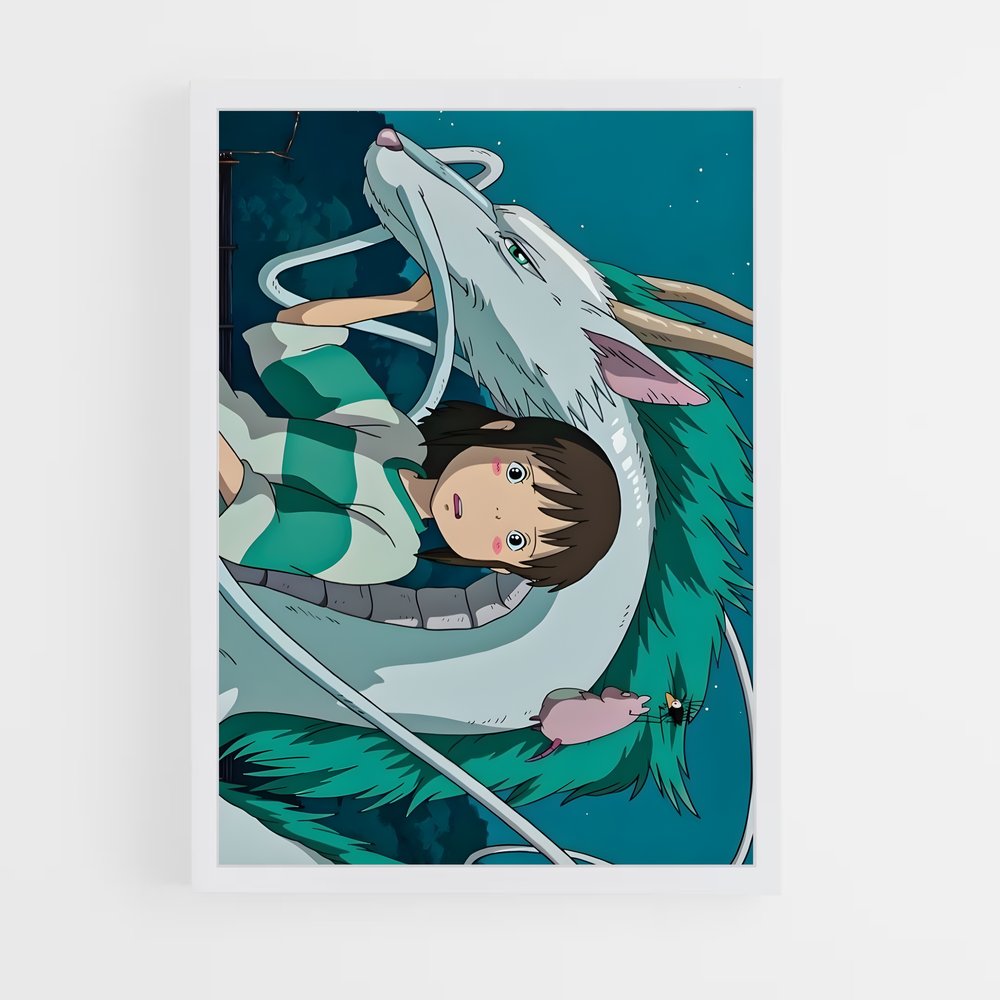 ap-haku spirited away-6 cadre Blanc