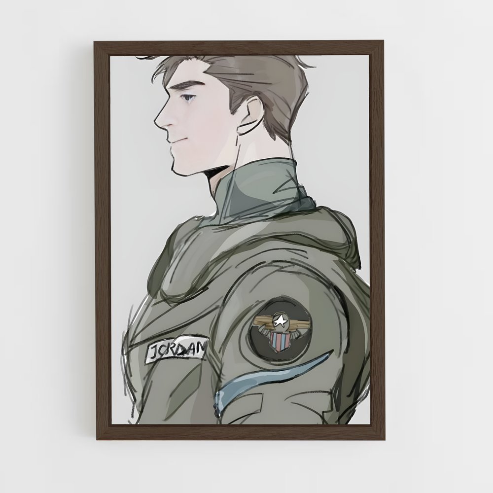 ap-hal jordan-2 cadre Bois foncé