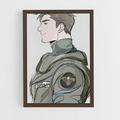 ap-hal jordan-2 cadre Bois foncé