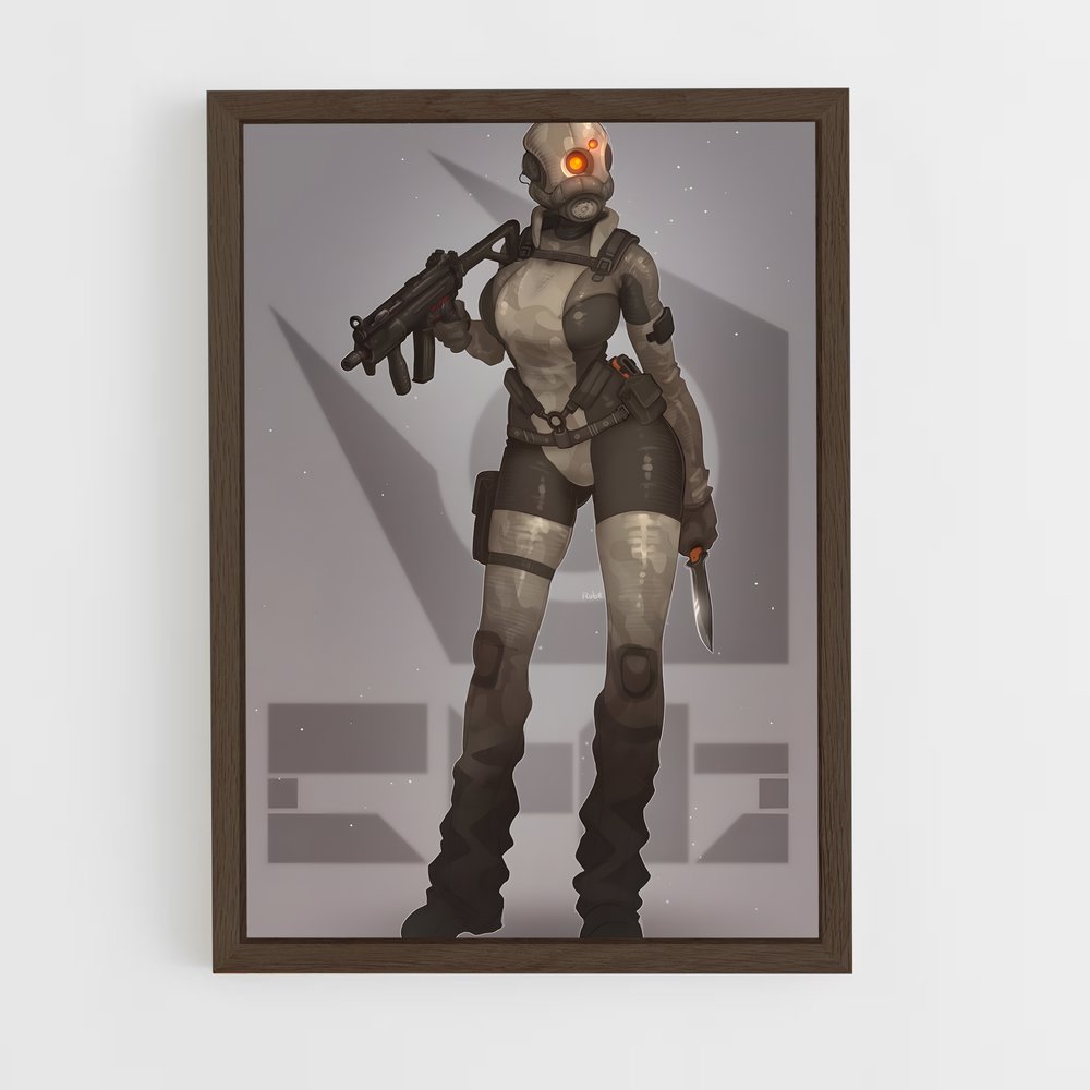 ap-half life-3 cadre Bois foncé