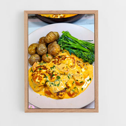 ap-halloumi-4 cadre Bois clair
