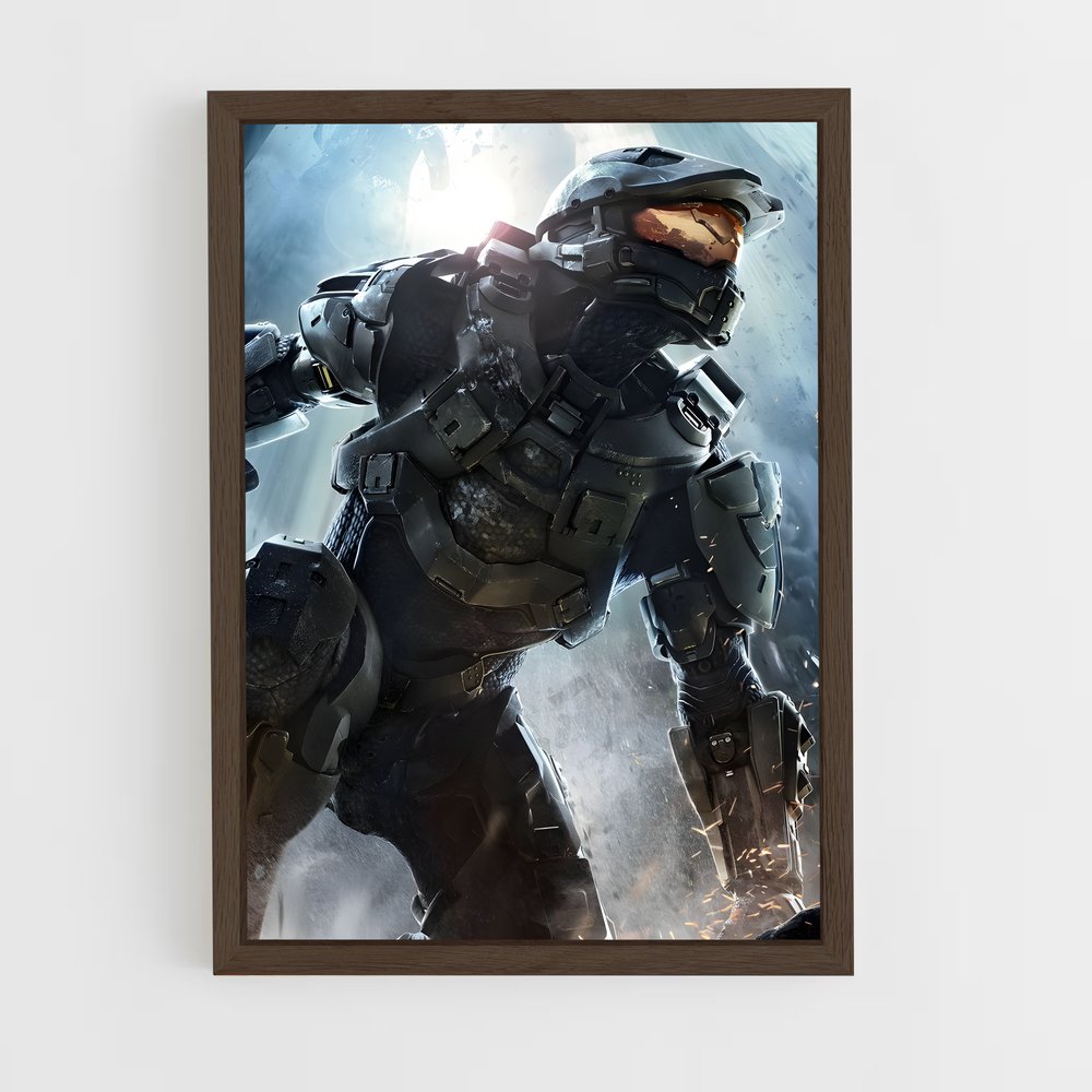 ap-halo-1 cadre Bois foncé