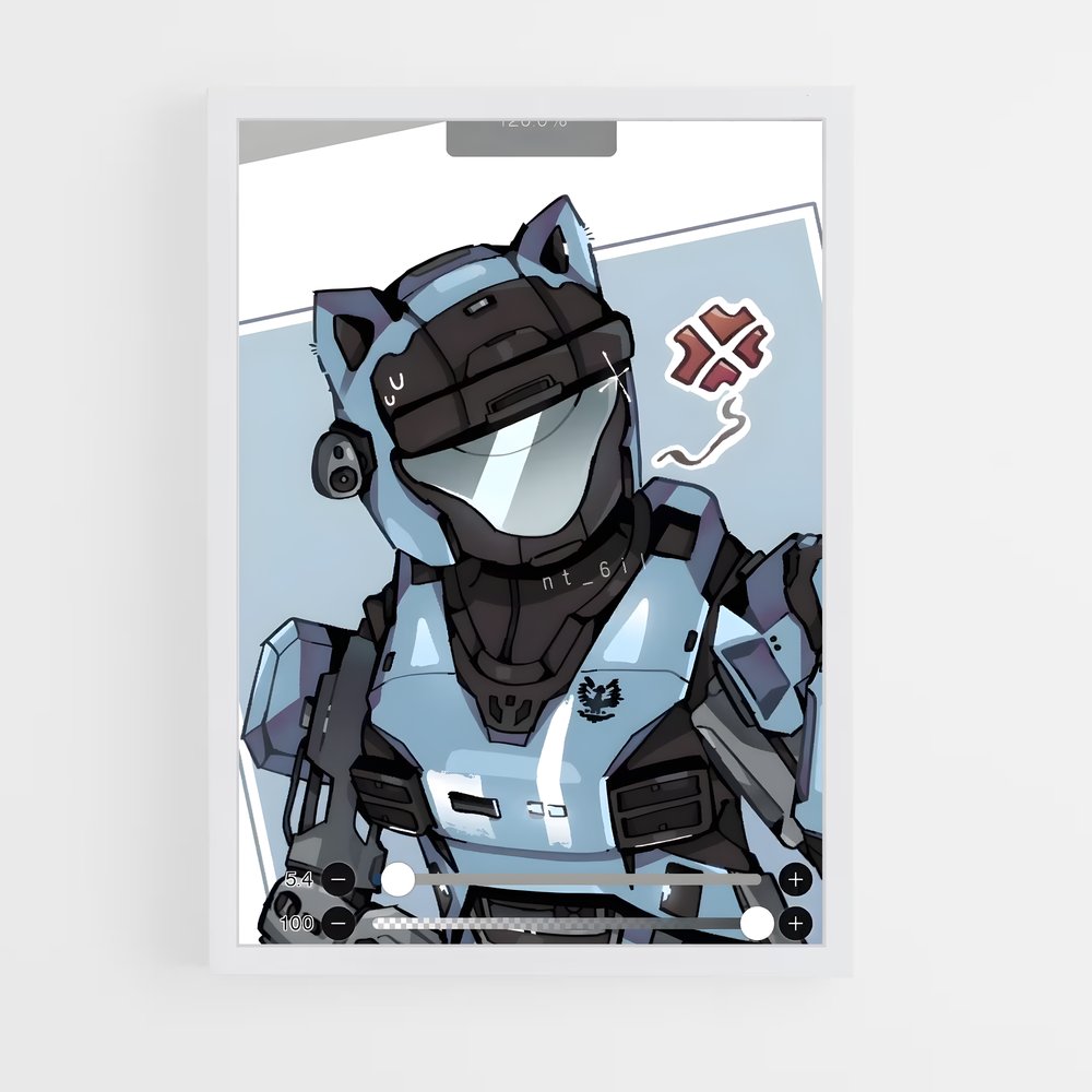 ap-halo-4 cadre Blanc