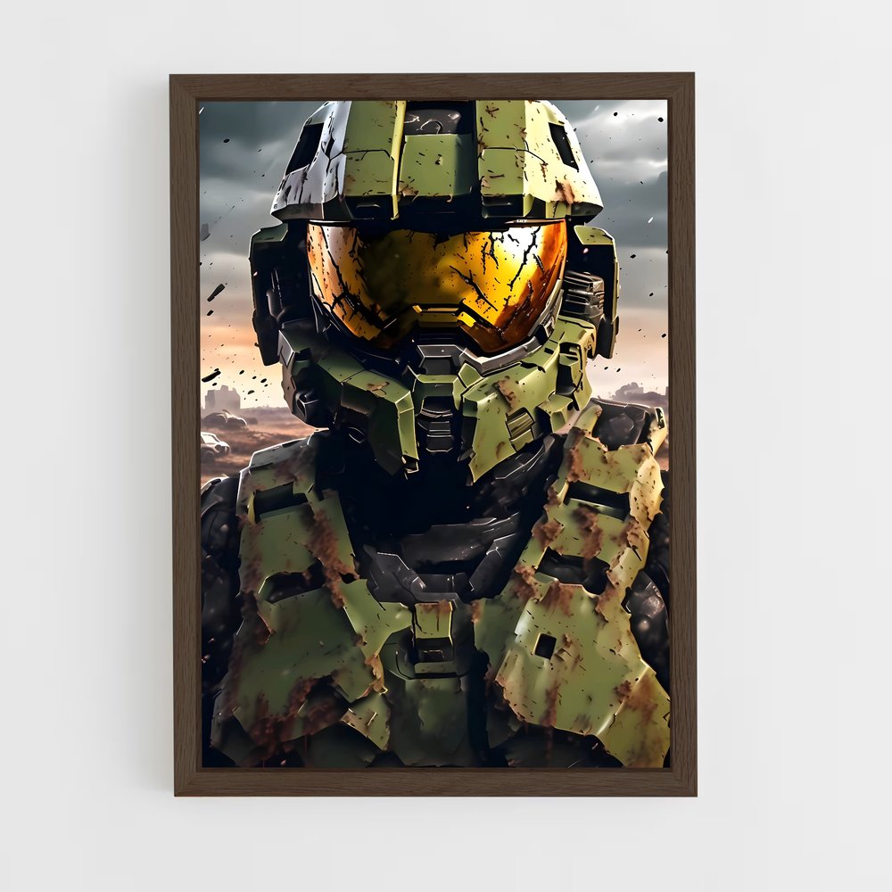ap-halo-5 cadre Bois foncé