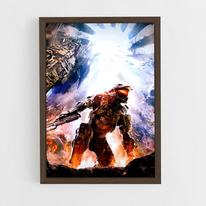 ap-halo-7 cadre Bois foncé
