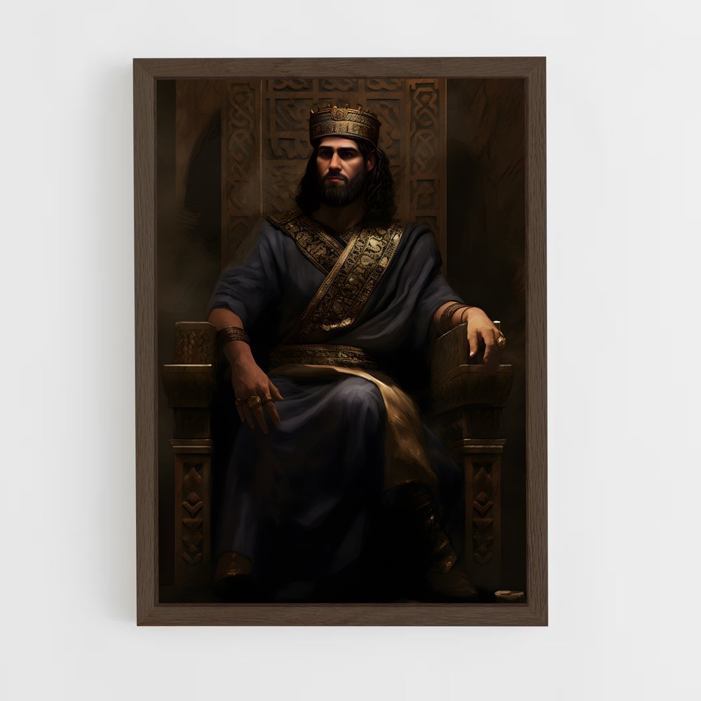 ap-hammurabi-1 cadre Bois foncé