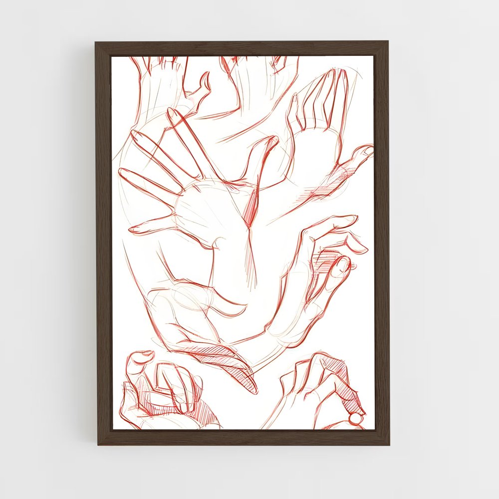 ap-hand-2 cadre Bois foncé