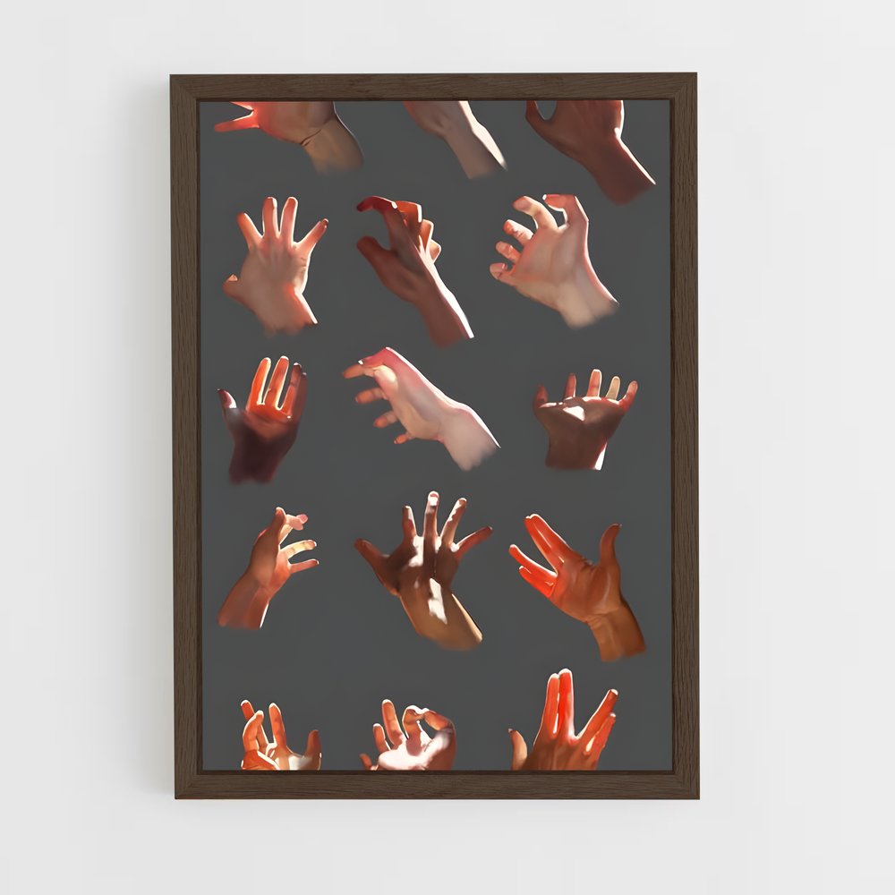 ap-hand-4 cadre Bois foncé
