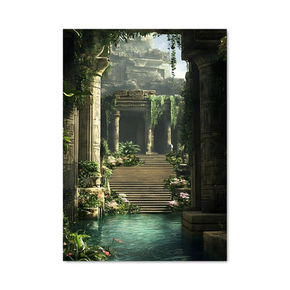Poster Oasis Tropicale