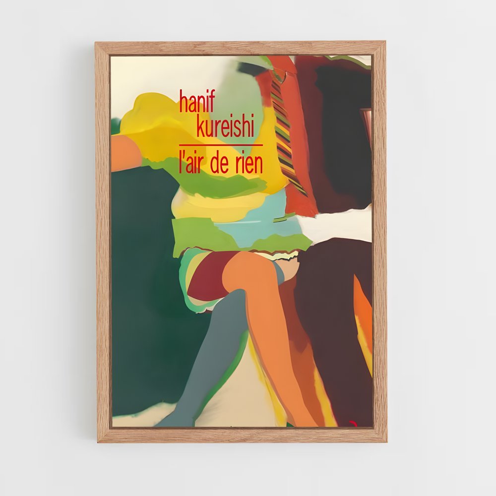 ap-hanif kureishi-3 cadre Bois clair