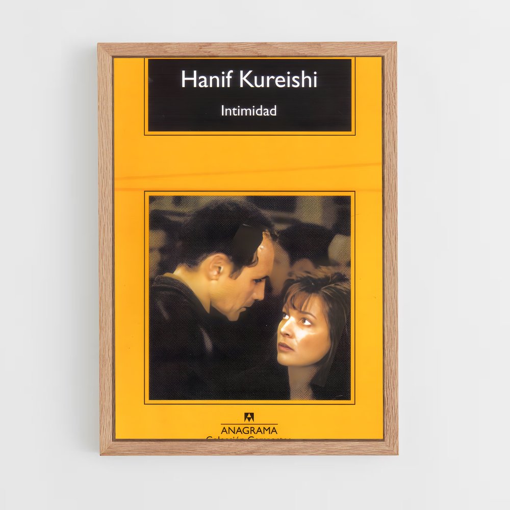 ap-hanif kureishi-4 cadre Bois clair