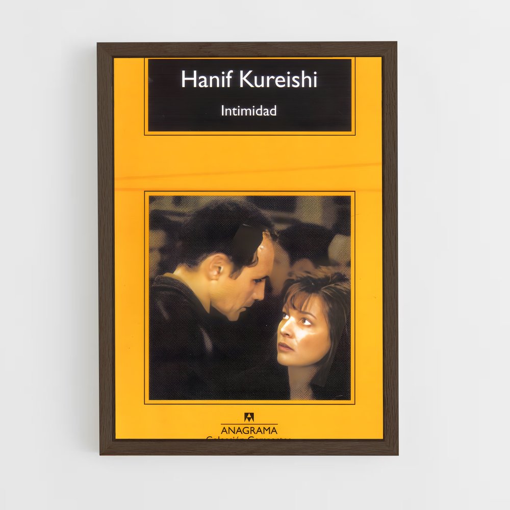 ap-hanif kureishi-4 cadre Bois foncé