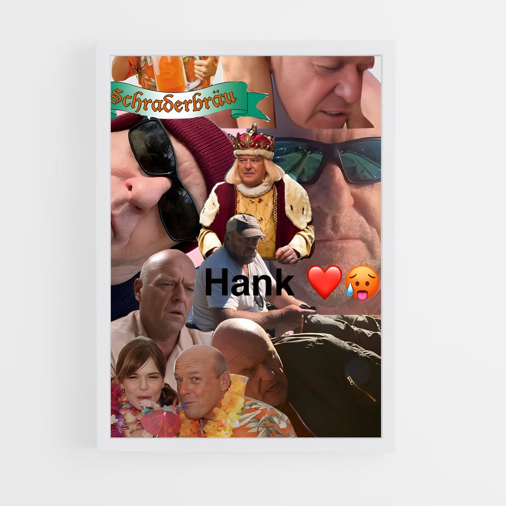 ap-hank schrader-2 cadre Blanc
