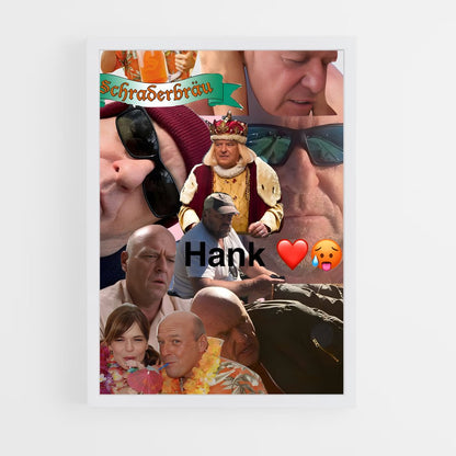ap-hank schrader-2 cadre Blanc