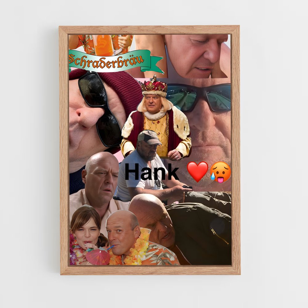 ap-hank schrader-2 cadre Bois clair