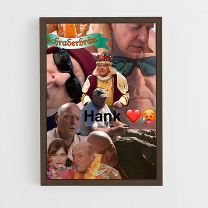 ap-hank schrader-2 cadre Bois foncé