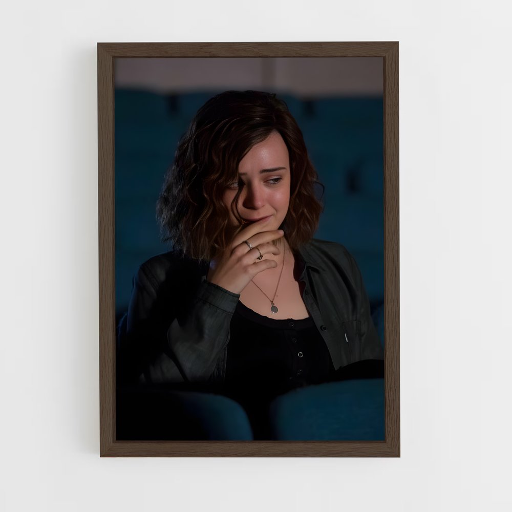 ap-hannah baker-1 cadre Bois foncé