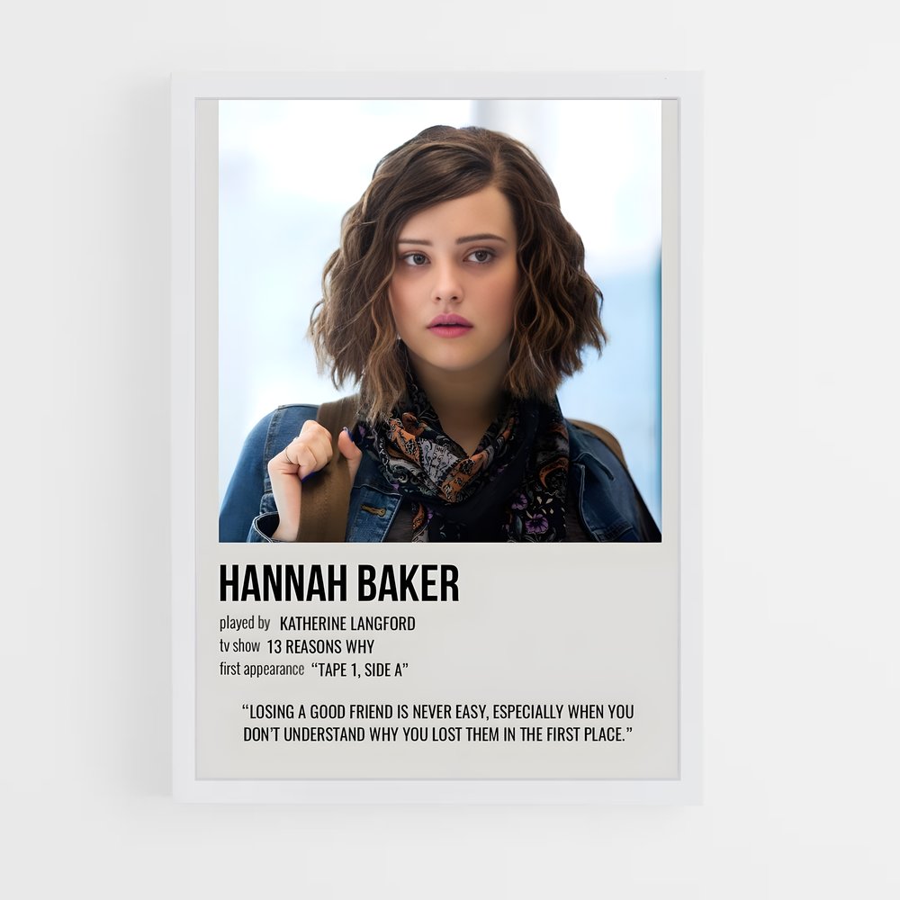 ap-hannah baker-2 cadre Blanc