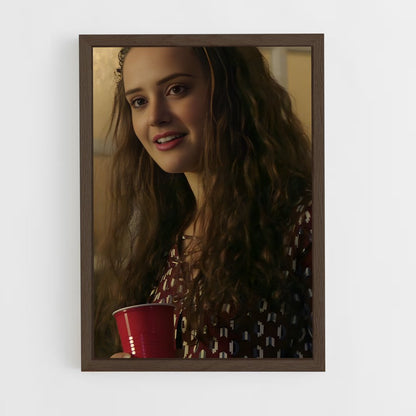 ap-hannah baker-3 cadre Bois foncé