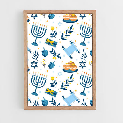 ap-hanukkah-2 cadre Bois clair