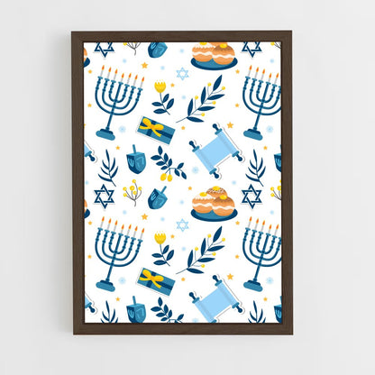 ap-hanukkah-2 cadre Bois foncé