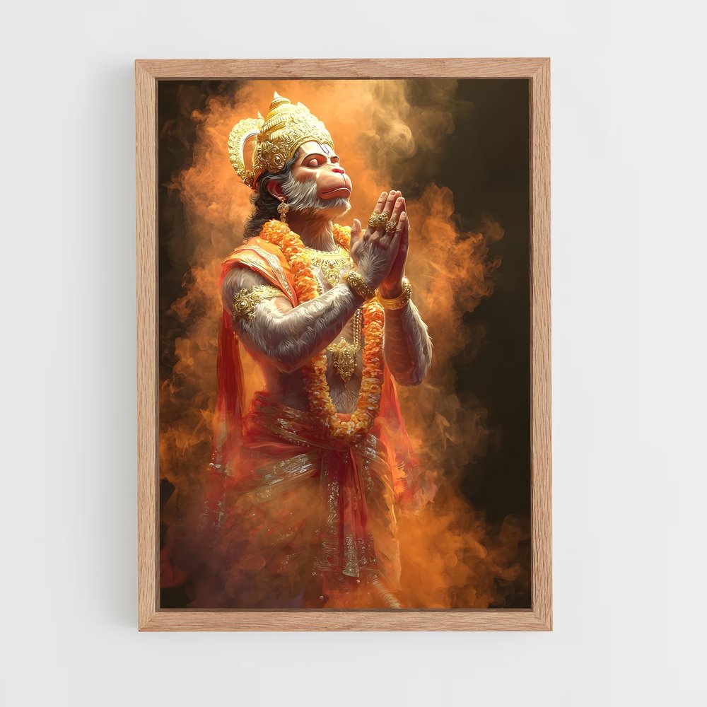 ap-hanuman-1 cadre Bois clair