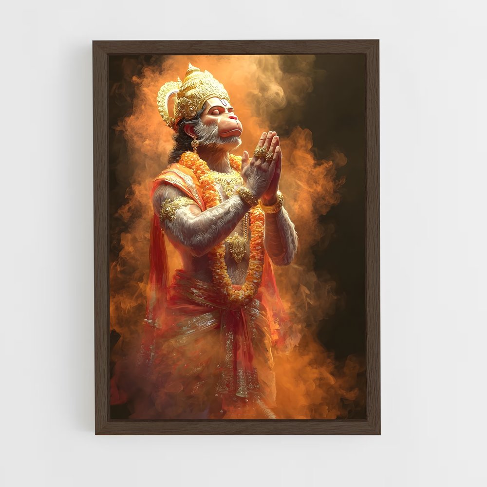 ap-hanuman-1 cadre Bois foncé