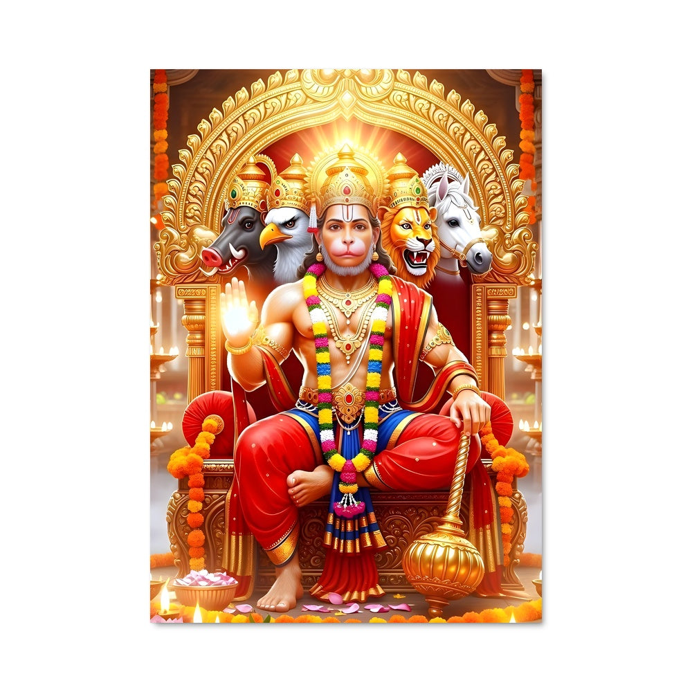 Poster Hanuman Divine