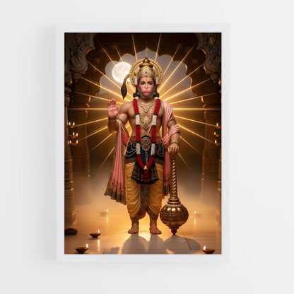 ap-hanuman-5 cadre Blanc