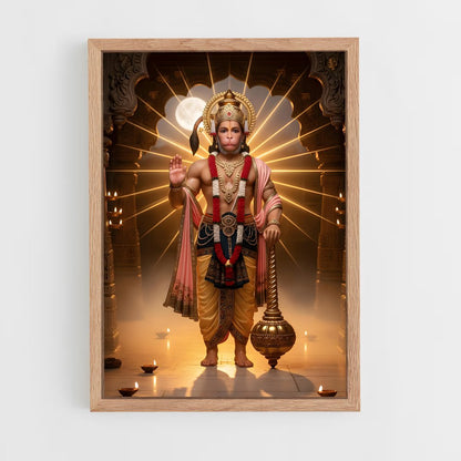 ap-hanuman-5 cadre Bois clair
