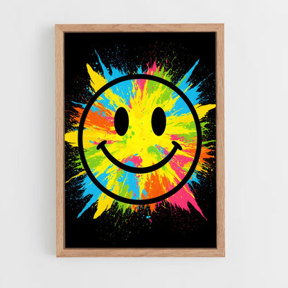 ap-happy face-1 cadre Bois clair