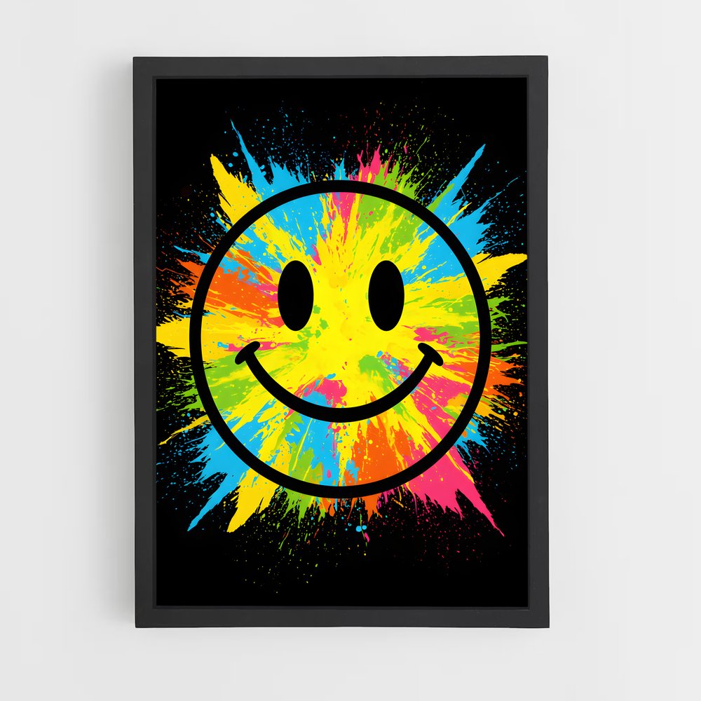 ap-happy face-1 cadre Noir