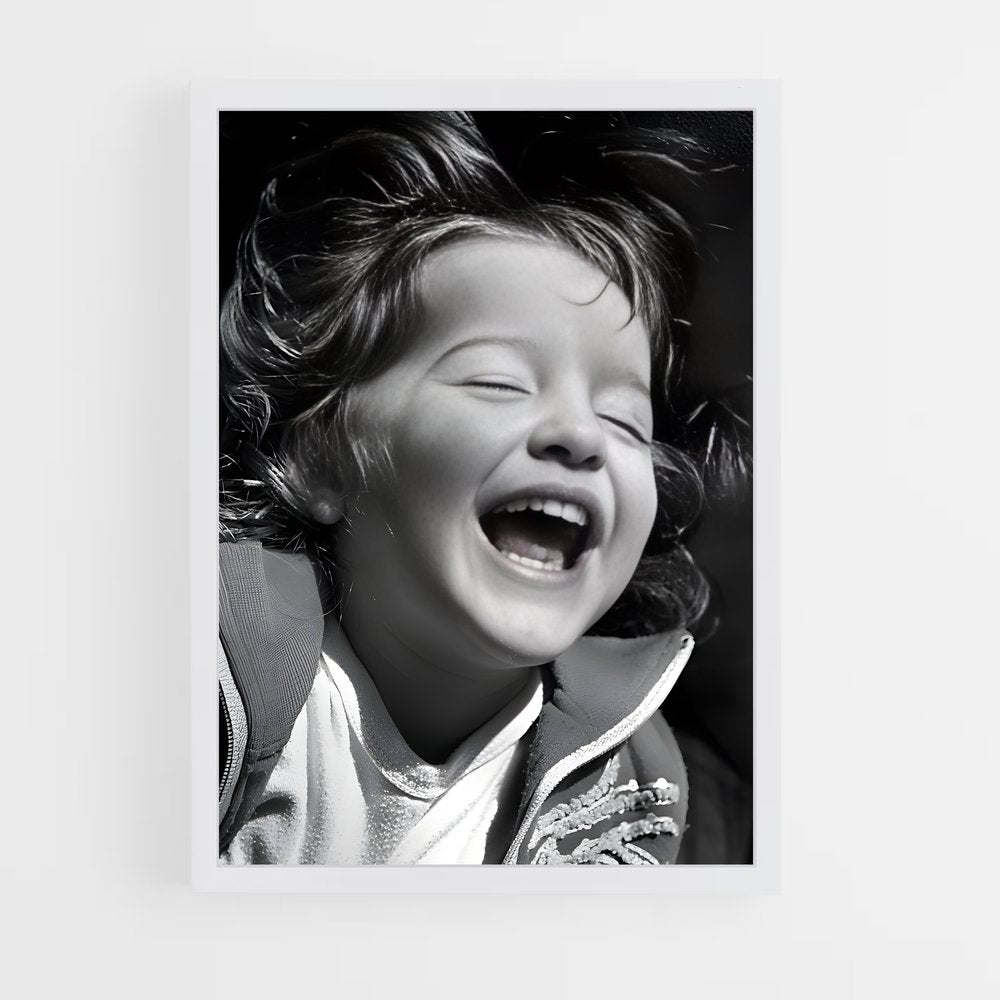 ap-happy face-3 cadre Blanc