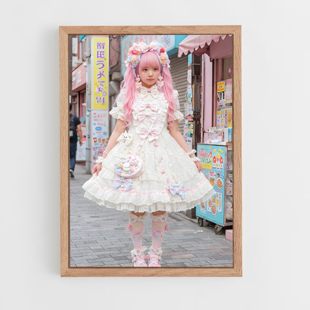 ap-harajuku-4 cadre Bois clair