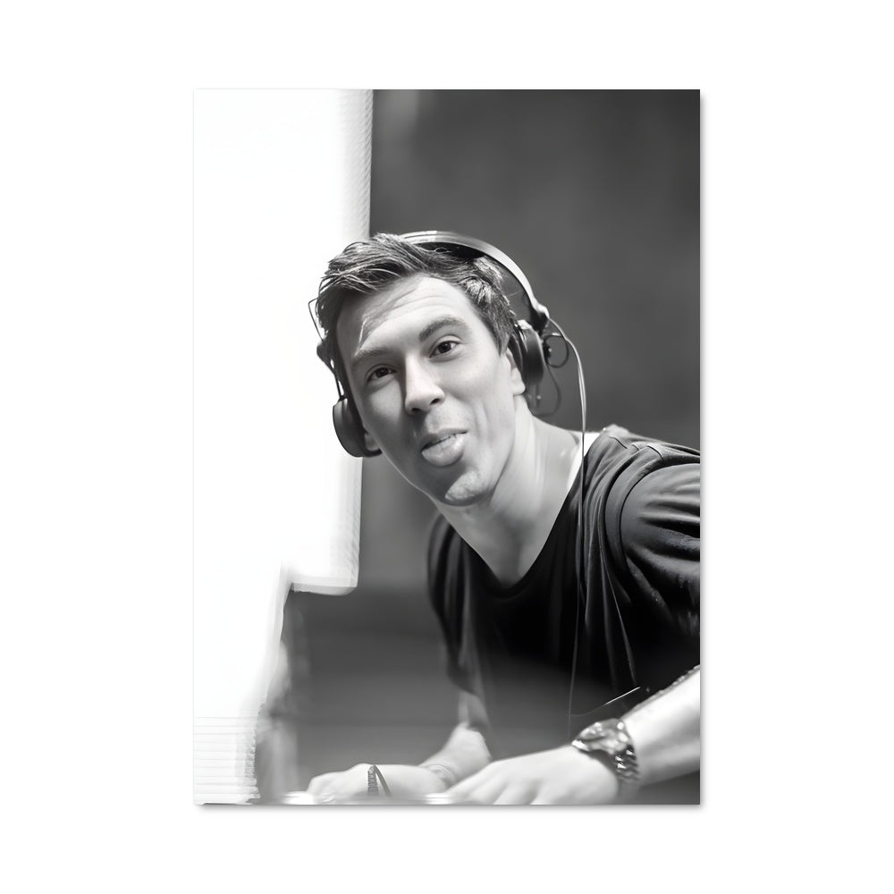 Poster Headphones On