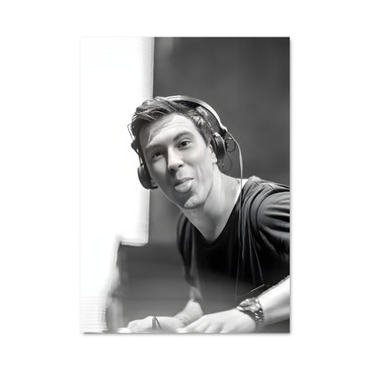 Poster Headphones On