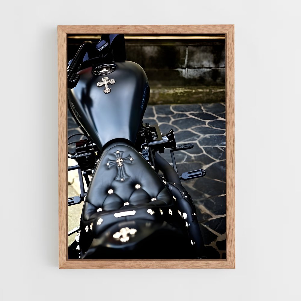 ap-harley davidson-4 cadre Bois clair