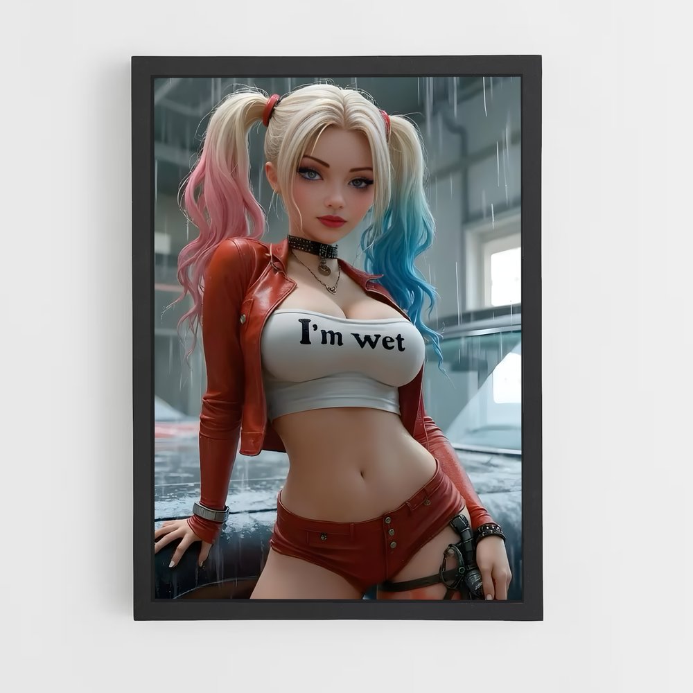 ap-harley quinn-8 cadre Noir