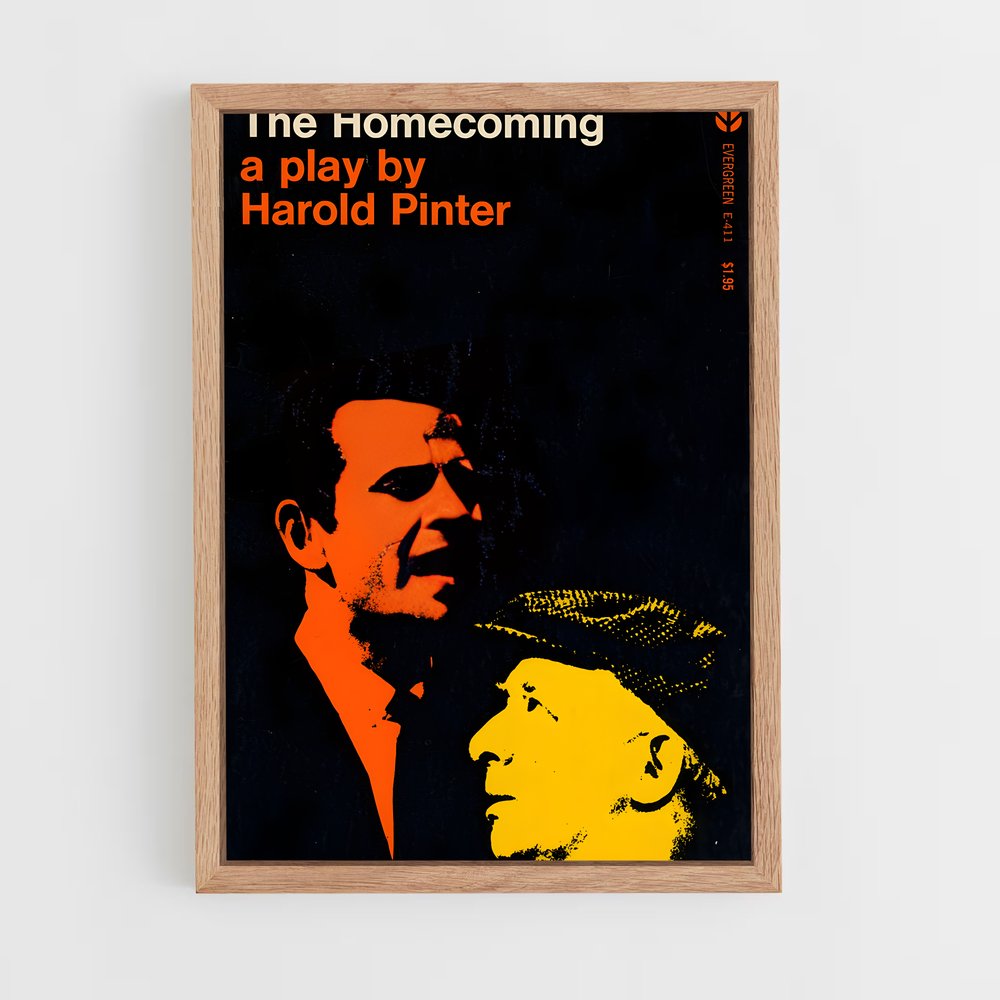 ap-harold pinter-1 cadre Bois clair