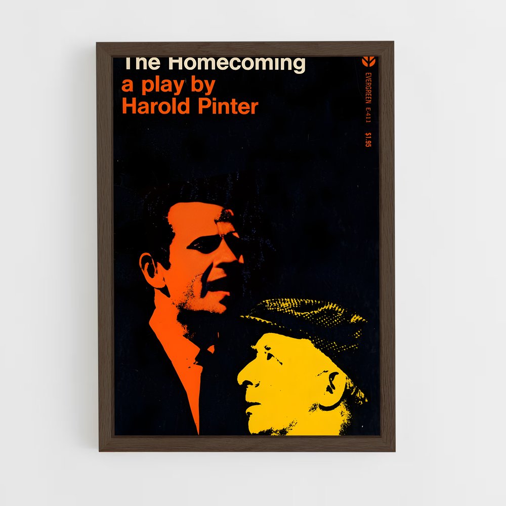 ap-harold pinter-1 cadre Bois foncé