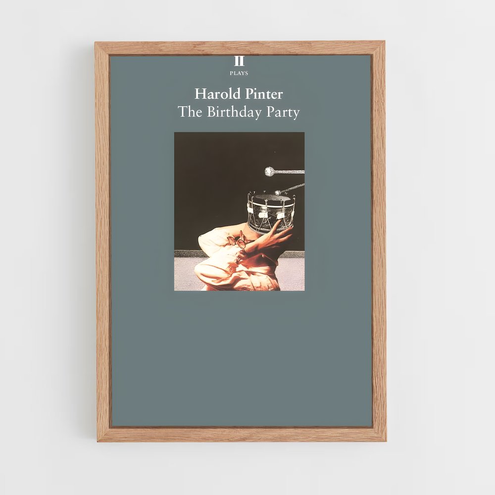 ap-harold pinter-3 cadre Bois clair