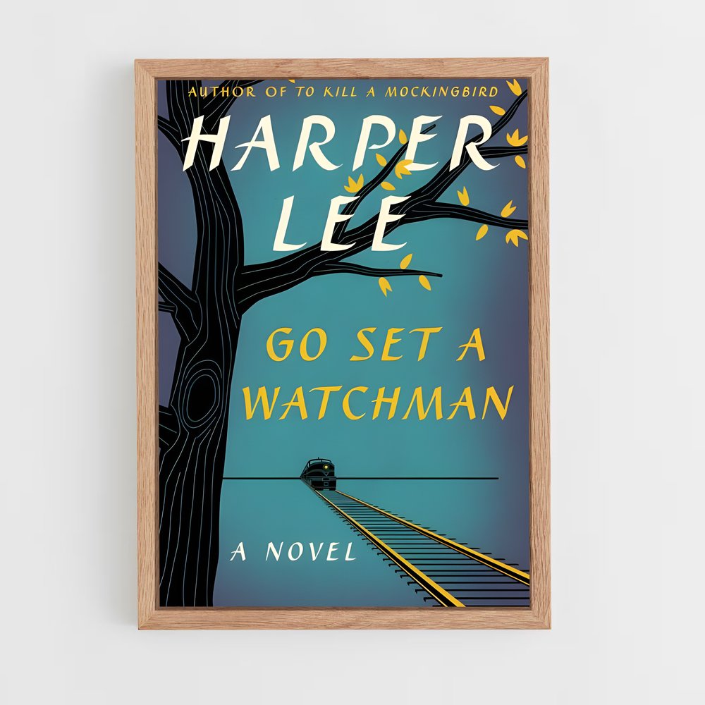 ap-harper lee-1 cadre Bois clair