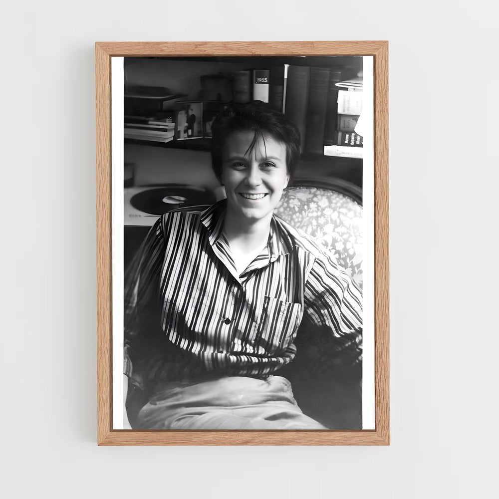 ap-harper lee-2 cadre Bois clair